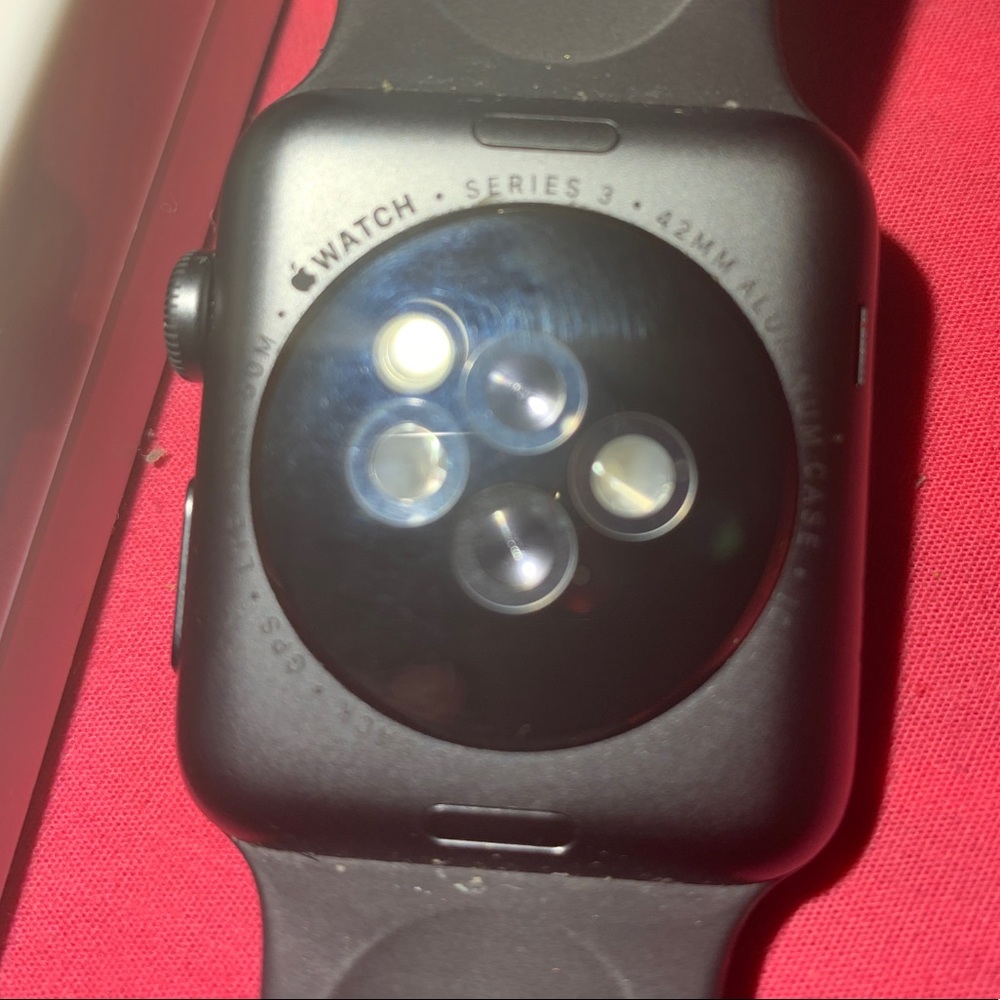 Apple Watch series 3 42mm GPS+cellular space black